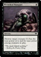 WRETCHED BANQUET FOIL Conflux MTG Magic the Gathering Cards DJMagic