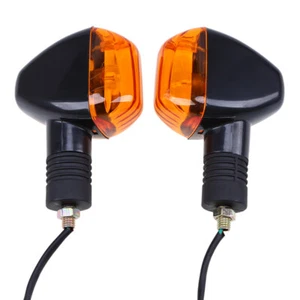 2x Motorcyle Turn Signal Light Indicator Blinker For Suzuki GSX-R400 ABS Plastic - Picture 1 of 12