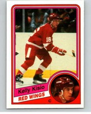 1984-85 O-Pee-Chee #56 Kelly Kisio  RC Rookie Detroit Red Wings V63900