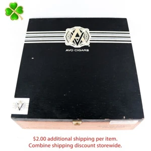 Avo Uvezian Toro Grande Classic Maduro No. 3 Wood Cigar Box 8" x 8.5" x 2.75" - Picture 1 of 12