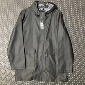 NWT Black Rivet Weather Proof Hiking Adventure Rain Jacket Black Men's Size 2XL - Picture 1 of 6