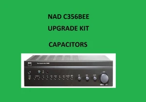 Amplificador estéreo NAD C356BEE kit de reparación - todos los condensadores - Imagen 1 de 16