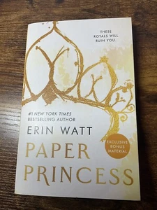 Paper Princess: A Novel (The Royals, 1) - Paperback Watt, Erin - Picture 1 of 2