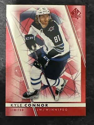 2022-23 SP Authentic Limited Red 81 Kyle Connor Winnipeg Jets - Image 1 of 2