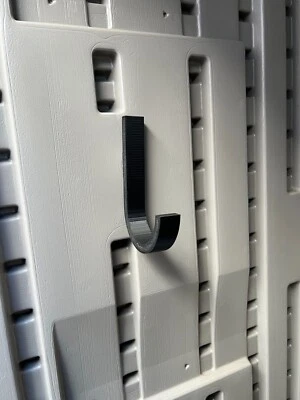 Suncast/Craftsmen J Hook Organization Accessories for Resin Storage Shed