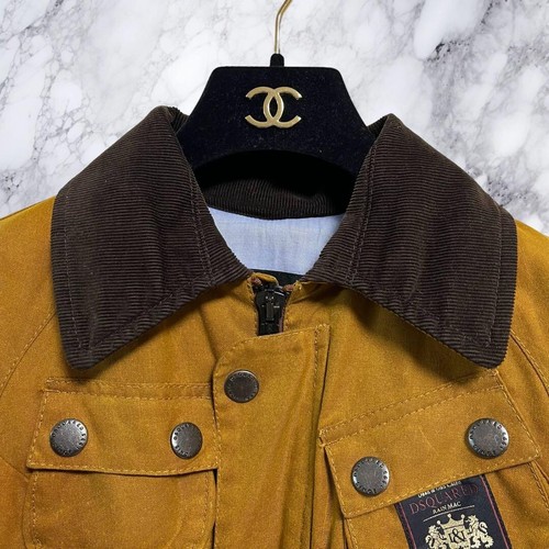 DSQUARED2 DSQUARED Blouson giacca oliata cotone