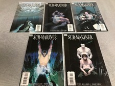 SUB-MARINER THE DEPTHS #1,2,3,4,5 (9.6-9.8 Unread) Complete Set/Marvel Knights