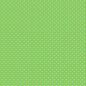 Makower Fabric - Spots - Apple Green G65 - 100% Cotton - Multiple Sizes - Picture 1 of 1
