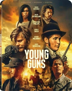 Young Guns (1988) - 4K UHD Blu-ray - New Sealed - With Slipcover - Picture 1 of 3