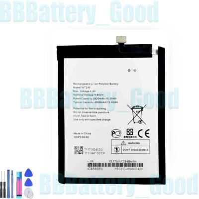 全新电池 适用于诺基亚 3.2 NK3.2 NK2.4 WT240 WT241 手机 4000mAh — 第 1/3 张图片