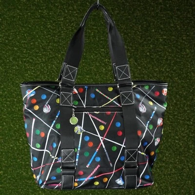SYDNEY LOVE SPORT TOTE BAG YOU'RE DRIVING ME CRAZY DESIGN, GOLF CLUBS & BALLS - Image 1 of 4