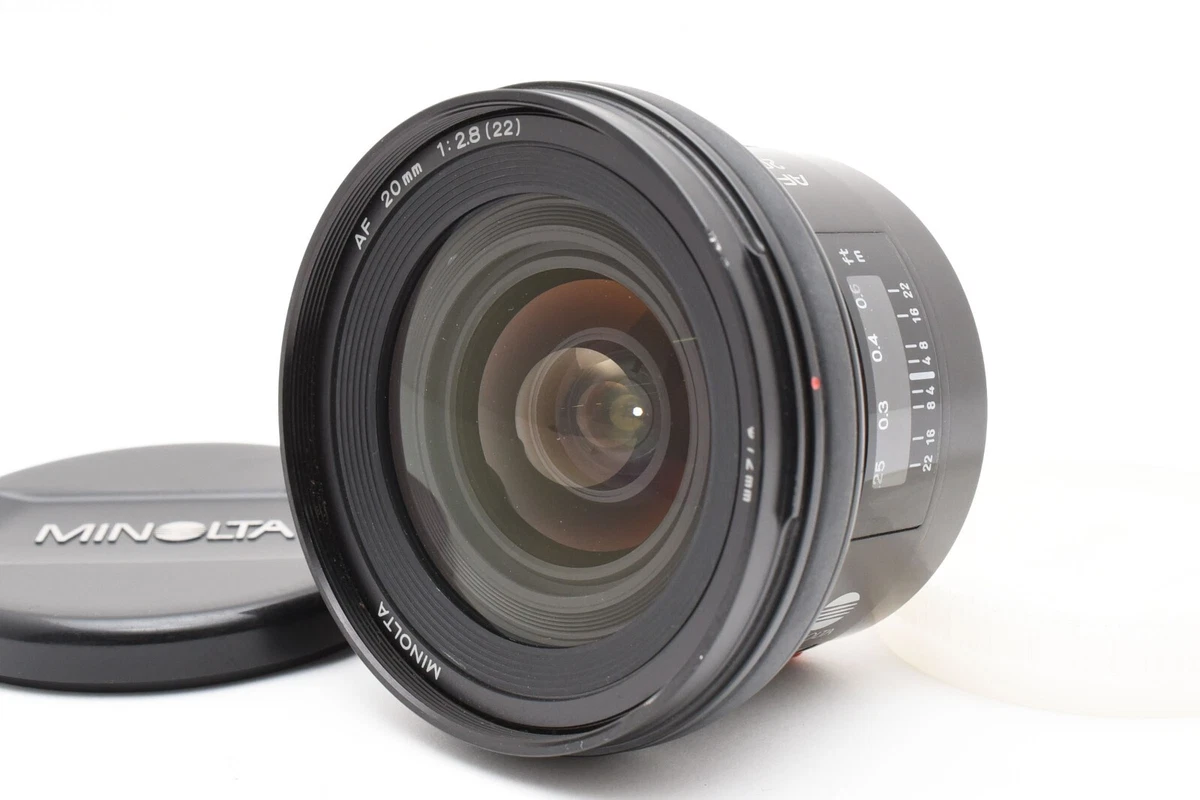 Minolta f/2.8 20mm Focal Camera Lenses for sale | eBay