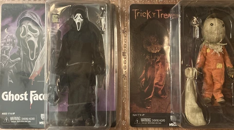 Scream GHOSTFACE & Trick R Treat Sam Action Figure NECA Cover