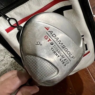 Driver Adams Golf GT Titanium 410 9° mentiras apretadas varilla rígida de grafito para mano derecha Foto 1 de 4