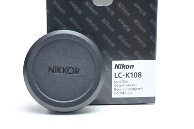 Nikon OEM LC-K108 Slip-On Front Lens Cap for Z Mount NIKKOR Z 26mm f/2.8 Lens - Image 1 of 2