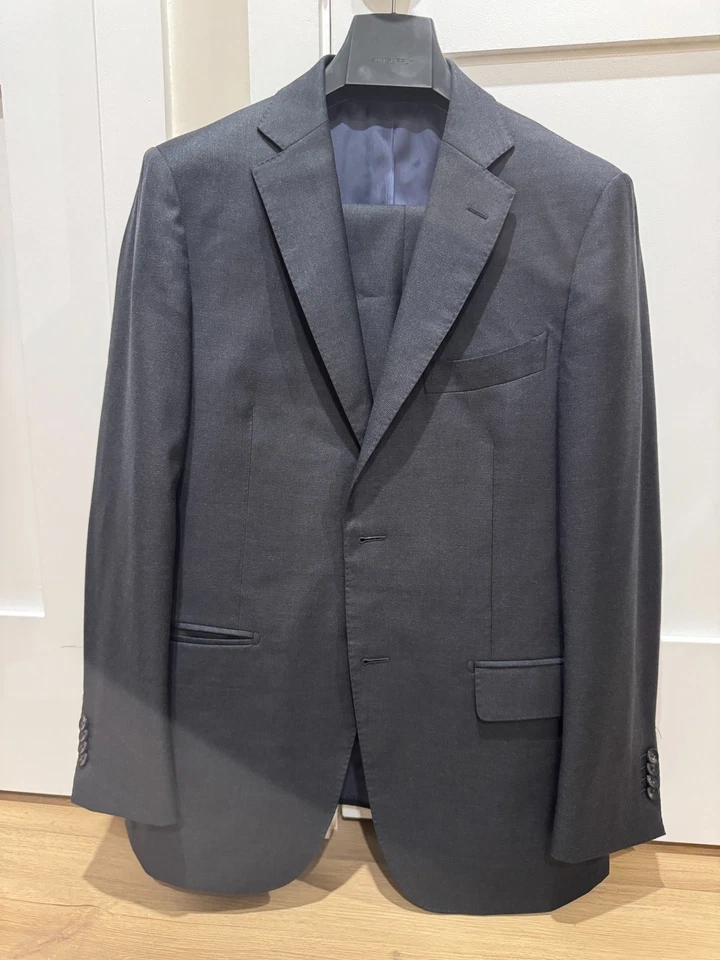 Suitsupply Napoli Charcoal Suit - Excellent Condition - Size 40 - 50% Discount - Image 1 of 4