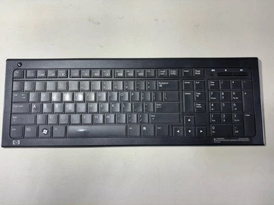 HP Wireless Keyboard  Model RK713A . Keyboard Only. No Mouse, No WIFI USB Dongle - Image 1 of 4