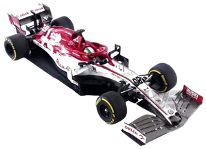 MINICHAMPS 1:18 ALFA -ROMEO C39 RACE CAR 9th F1 AUSTRIAN GP 2020 A. GIOVINAZZI - Picture 1 of 11