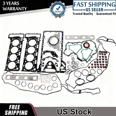 Kit de sello de junta de reconstrucción de revisión de motor 4.4T para BMW X5 X6 M E70 E71 V8 S63B44A Foto 1 de 4