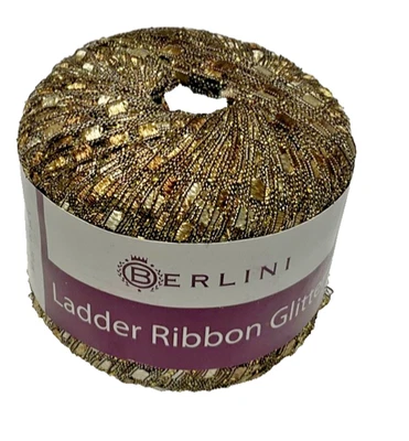 Berlini Ladder Ribbon Glitter Yarn Color 152 - 58 grams - Image 1 of 4