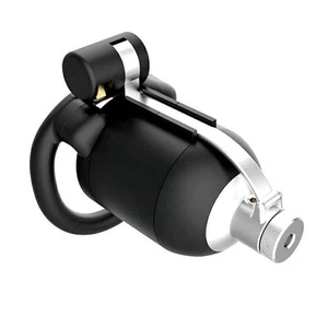 Resin Male Chastity Device Cuspid Teeth Cage for Men Enclosed Locking Belt - Picture 1 of 10