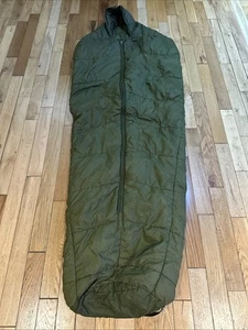 Grade1 British LARGE Arctic Army Issued Heavy Weight Sleeping Bag + Sack - Picture 1 of 10