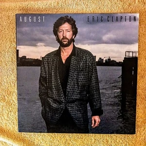 ERIC CLAPTON AUGUST LP VINYL 1986 DUCK RECORDS WARNER BROTHERS ALBUM V, NM C,EX - Picture 1 of 5
