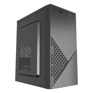 Case computer desktop ATX GEMBIRD CCC-FC-K170 Nero - Afbeelding 1 van 8