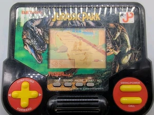 Jurassic Park Tiger Electronics Handheld LCD Game 1988 Tested Working Vintage - Picture 1 of 11
