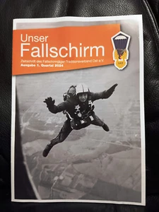 Unser Fallschirm 117 Zeitung Fallschirmjäger Aufklärer Ost DDR NVA MDI MfS - Bild 1 von 2