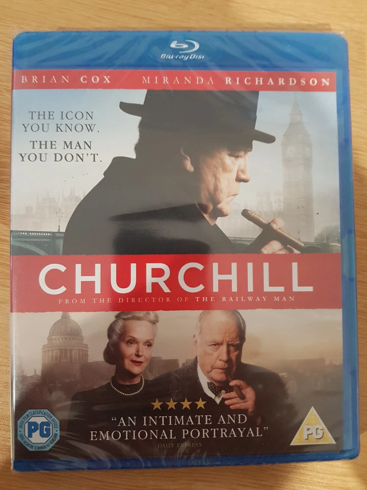 CHURCHILL BLU RAY - NEW & SEALED REGION B BRIAN COX FREE POST - image 1 of 1