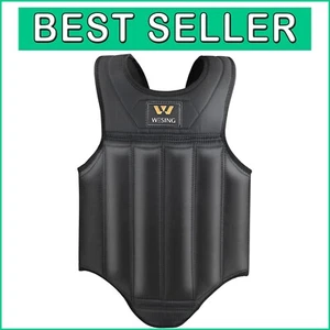 Premium Muay Thai & MMA Chest Protector - Adjustable Unisex Guard, X-Large - Picture 1 of 8