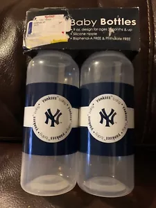 MLB New York Yankees Babyflaschen 2 Stück - Bild 1 von 2