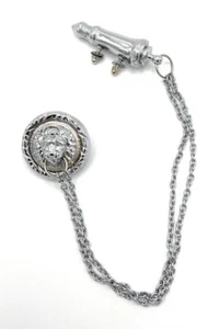 Lion Whistle & Inkerman Chain Chrom finish R2769 - Picture 1 of 2