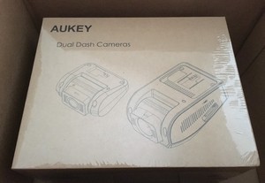 AUKEY Dual Dash Cam DR02D 1080P Front Rear 6-Lane Wide-Angle NIB SHIP FROM STORE
