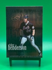 2000 Topps Rickey Henderson New York Mets #233 Baseball Card