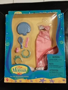 1997 Mattel Disney The Little Mermaid Dress N'Play Doll Fashion 69291 - Picture 1 of 10
