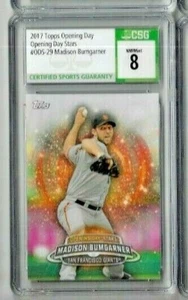 2017 Topps Opening Day Madison Bumgarner Opening Day Stars CSG 8 - Picture 1 of 2