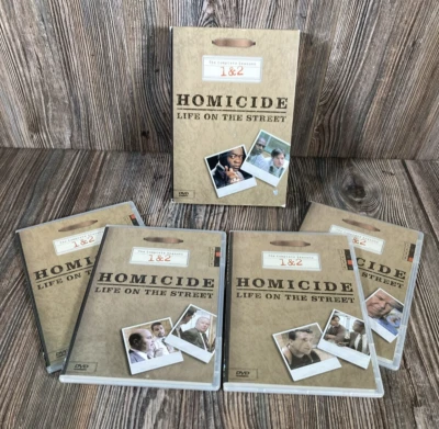 Homicide: Life on the Street The Complete Seasons 1 & 2 (DVD 2003) 4 Disc Set - Image 1 of 4