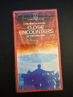 Close Encounter of the Third Kind VHS Sealed! Watermarks! RARE! CGC! - Image 1 of 4