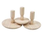  Pottery Molds Clay Tools 4.5" & 5.5" & 6.5" Set of 3 Wooden Pottery Tools 