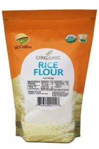 McCabe Organic Rice Flour, 1 lb (16 oz), USDA & CCOF Organic Certified - Picture 1 of 4
