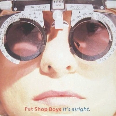 PET SHOP BOYS It's Alright Vinyl Record Single 12 Inch Parlophone 1989 Pop Dance - Image 1 of 4
