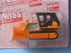 Matchbox Swiss Promo Caterpillar Bulldozer Cat orange Spielzeugauto 60mm d - Bild 1 von 1