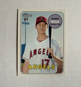 Topps Heritage High Shohei Ohtani RC #600 2018 Dodgers - Imagen 1 de 2