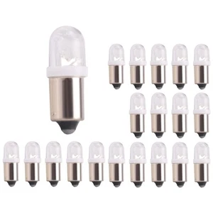 20Pcs BA9S 1895 H6W 53 57 Bayonet LED Light Bulbs for Car Map Lamp 12V5627 - Picture 1 of 7