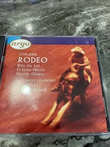 Baltimore Symphony Orchestra Copeland Rodeo 1994 Argo - Bild 1 von 4