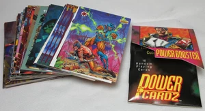 LOT OF 70 PROMO COMIC CARDS FLAIR FANTASY MARVEL DC COMICS SKYBOX WIZARD - Picture 1 of 9