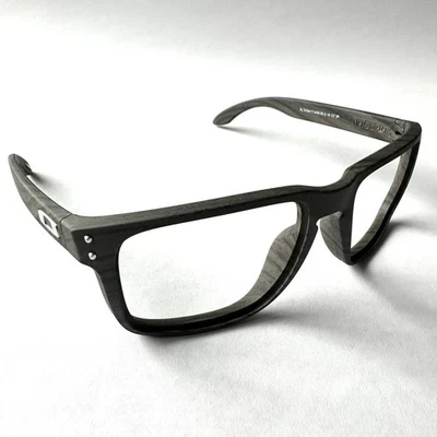 Oakley Holbrook XL Woodgrain Silver Icons Replacement Frame Only Brown OO9417 - Image 1 of 4