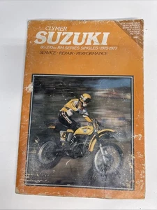 Suzuki Service Repair Shop Maintenance Manual Book RM80 RM100 RM125 RM250 RM370 - Bild 1 von 13